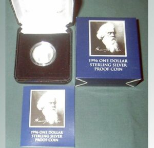 1996 One Dollar Sterling Silve