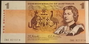 R72SS $1 Coombs/Randall Star Note